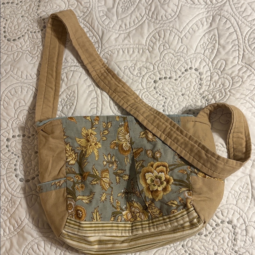 Floral Patchwork Shoulder Bag *Handmade*